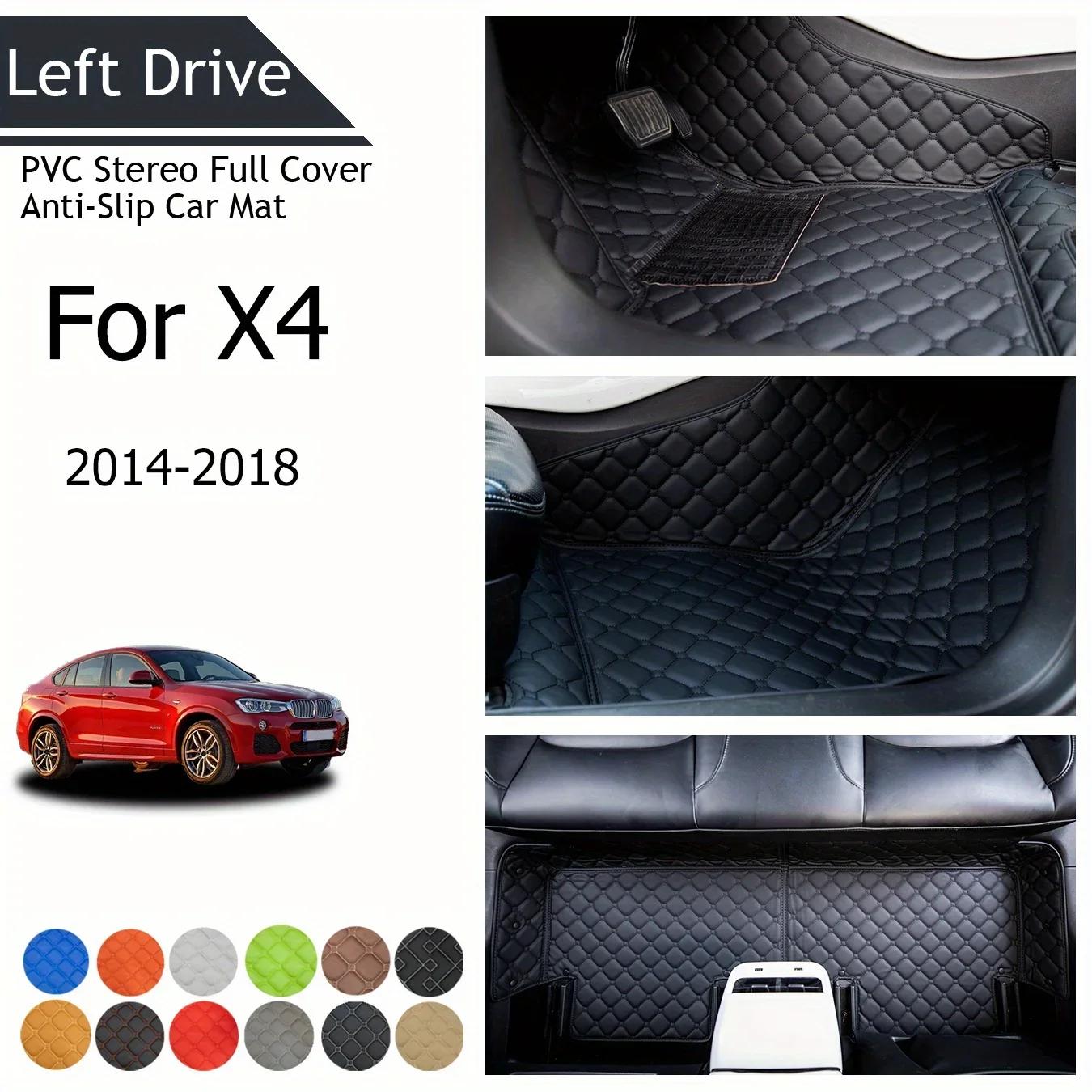 TEGART LHD BMW X4 2014-2018  PVC ׷ Ǯ Ŀ, ̲  ڵ ٴ Ʈ, ڵ ׼